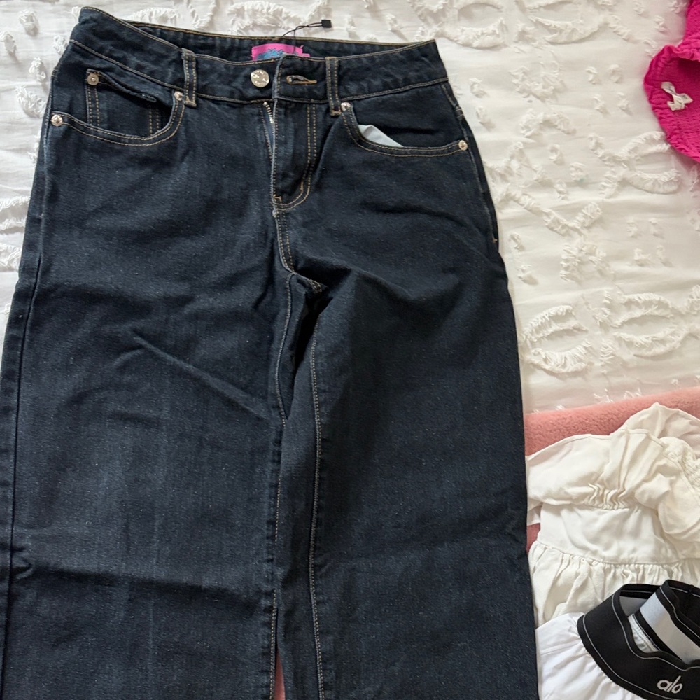 Edikted Black Flare Women's Jeans